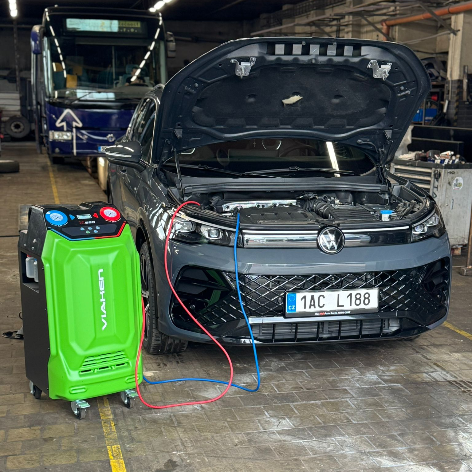 Klimatizace - sezónní údržba (R134a; R1234yf)