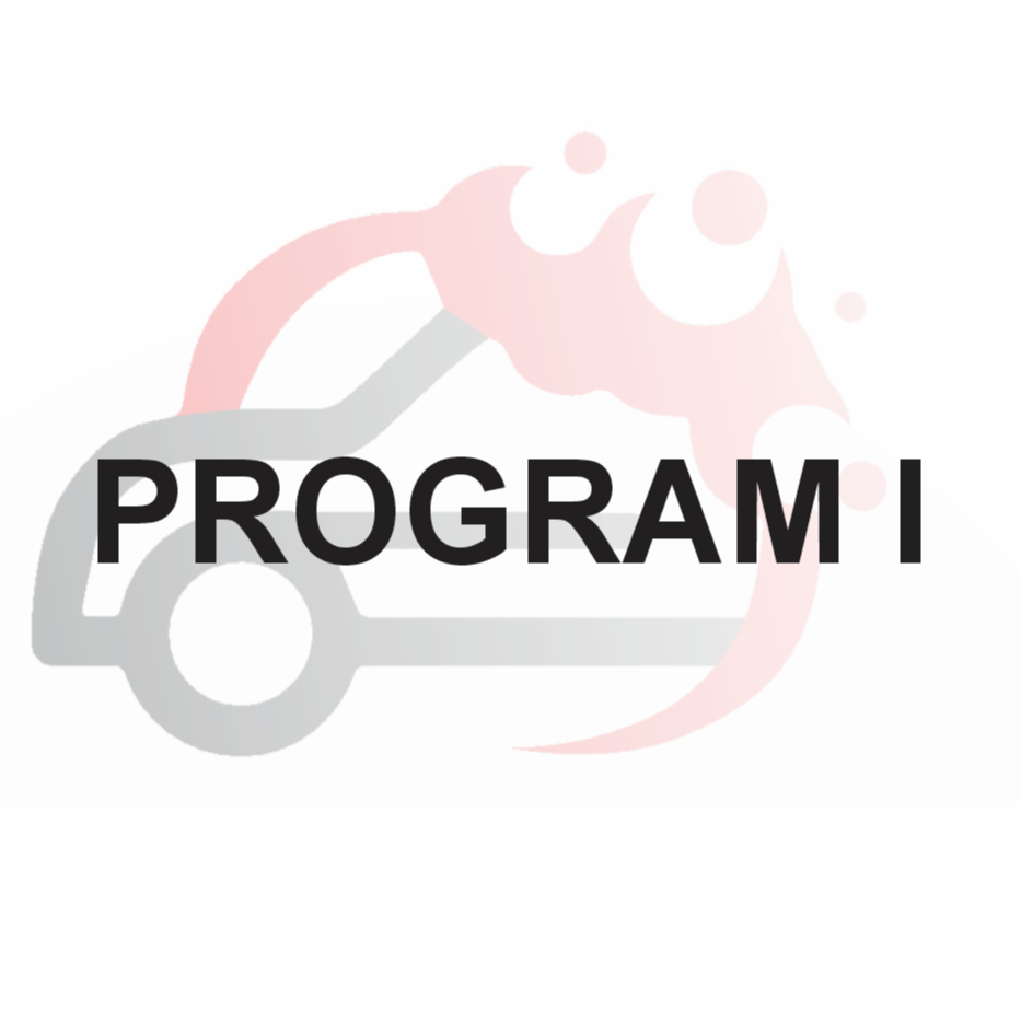 Program č. 1 Kompletní čištění (Suché čištění/vysávání)