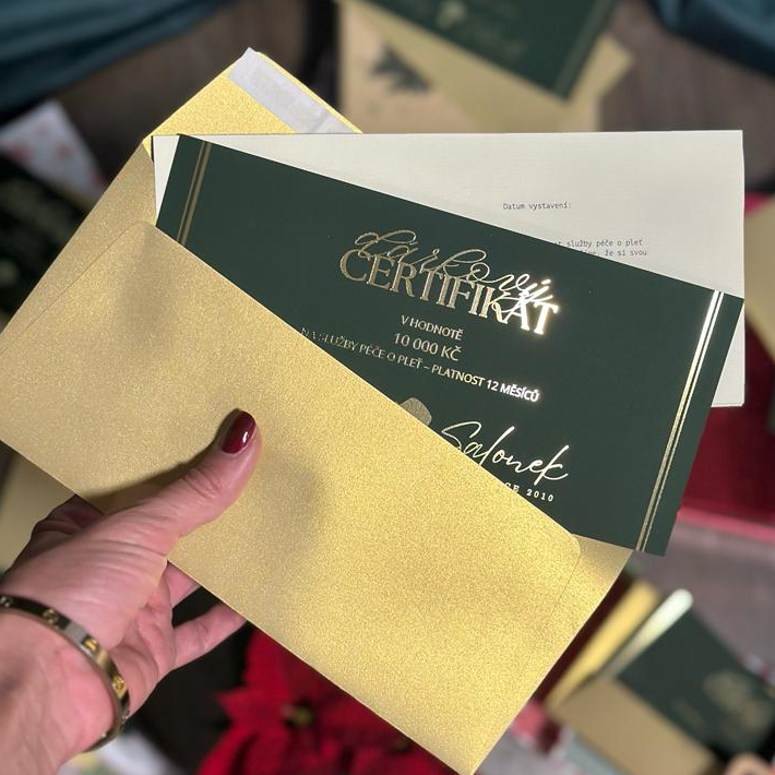 Osobní vyzvednutí certifikátu na pobočce Čajkovského 19, Praha 3