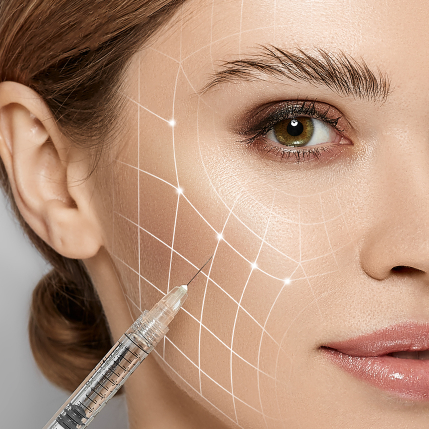 Polynukleotidy - očné okolie