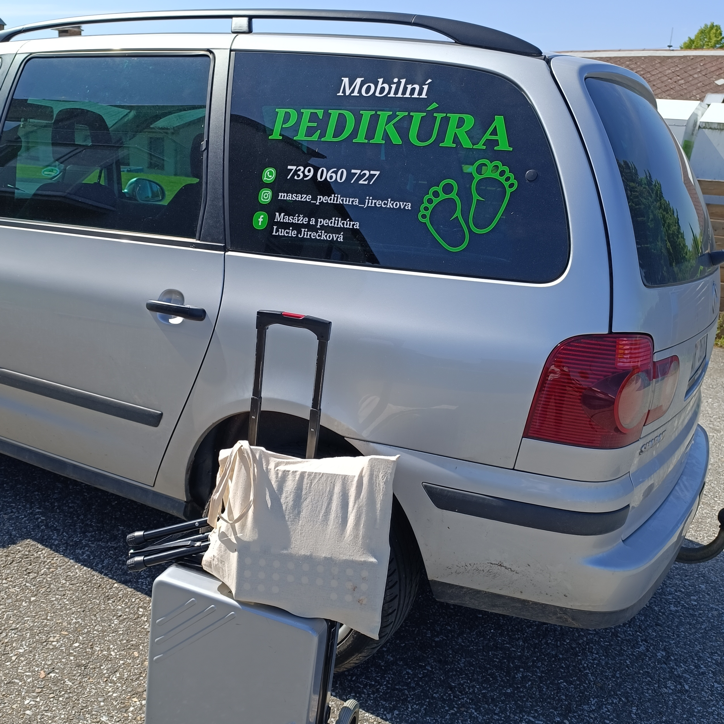Mobilní pedikúra - rezervace pouze telefonicky