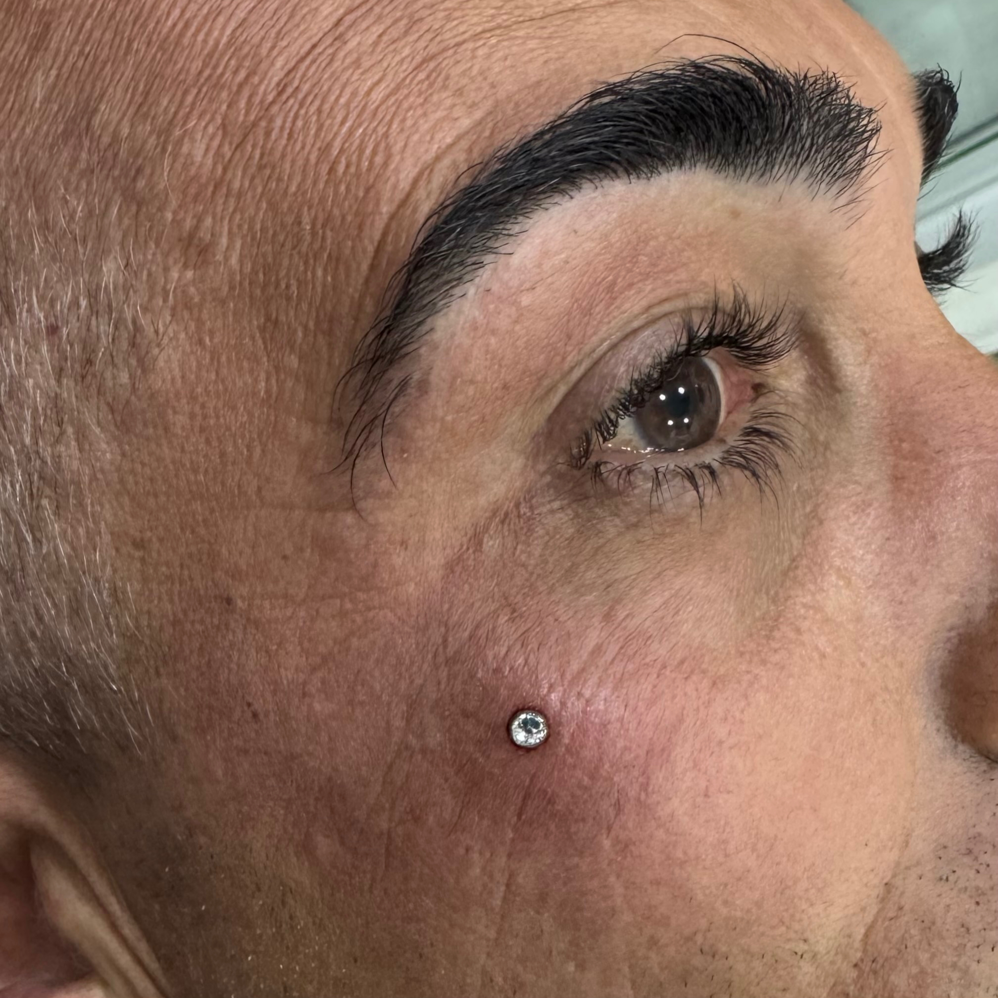 Microdermal piercing
