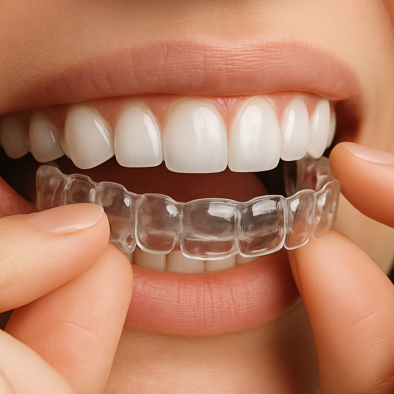 Invisalign – Alignement des dents via gouttières transparentes