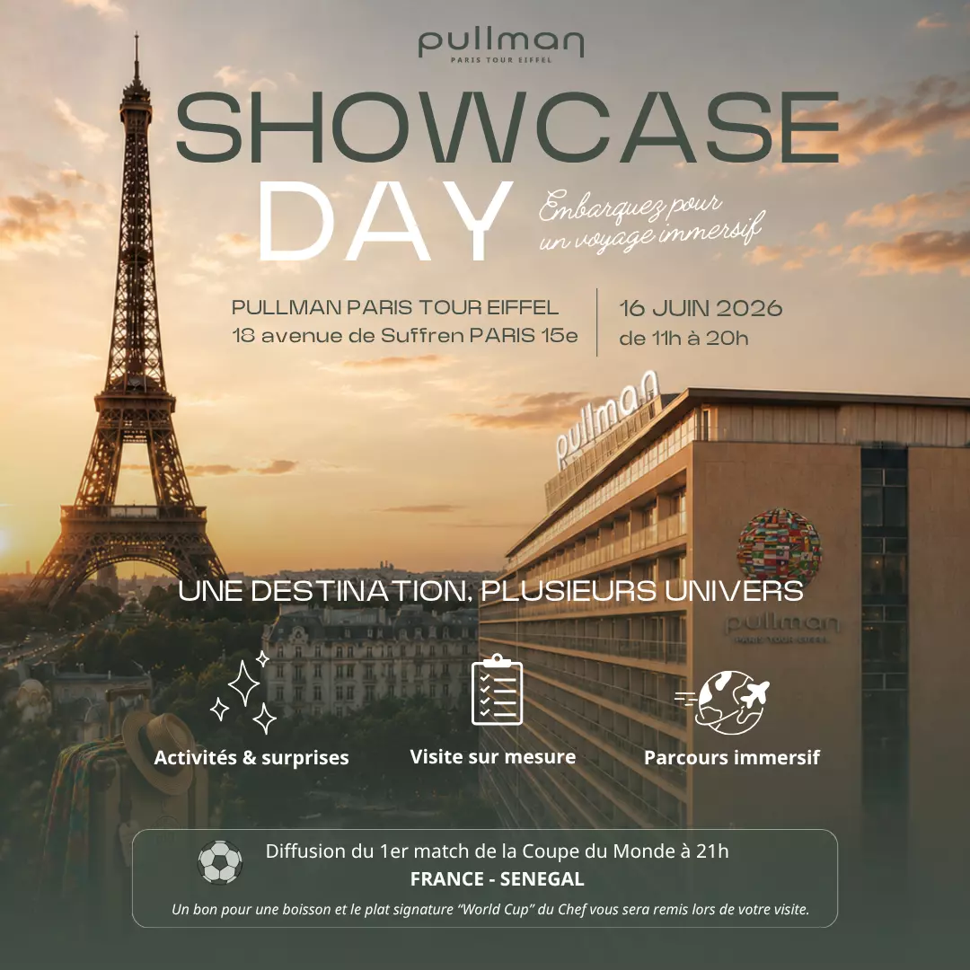 Showcase Day - Pullman Paris Tour Eiffel 2026