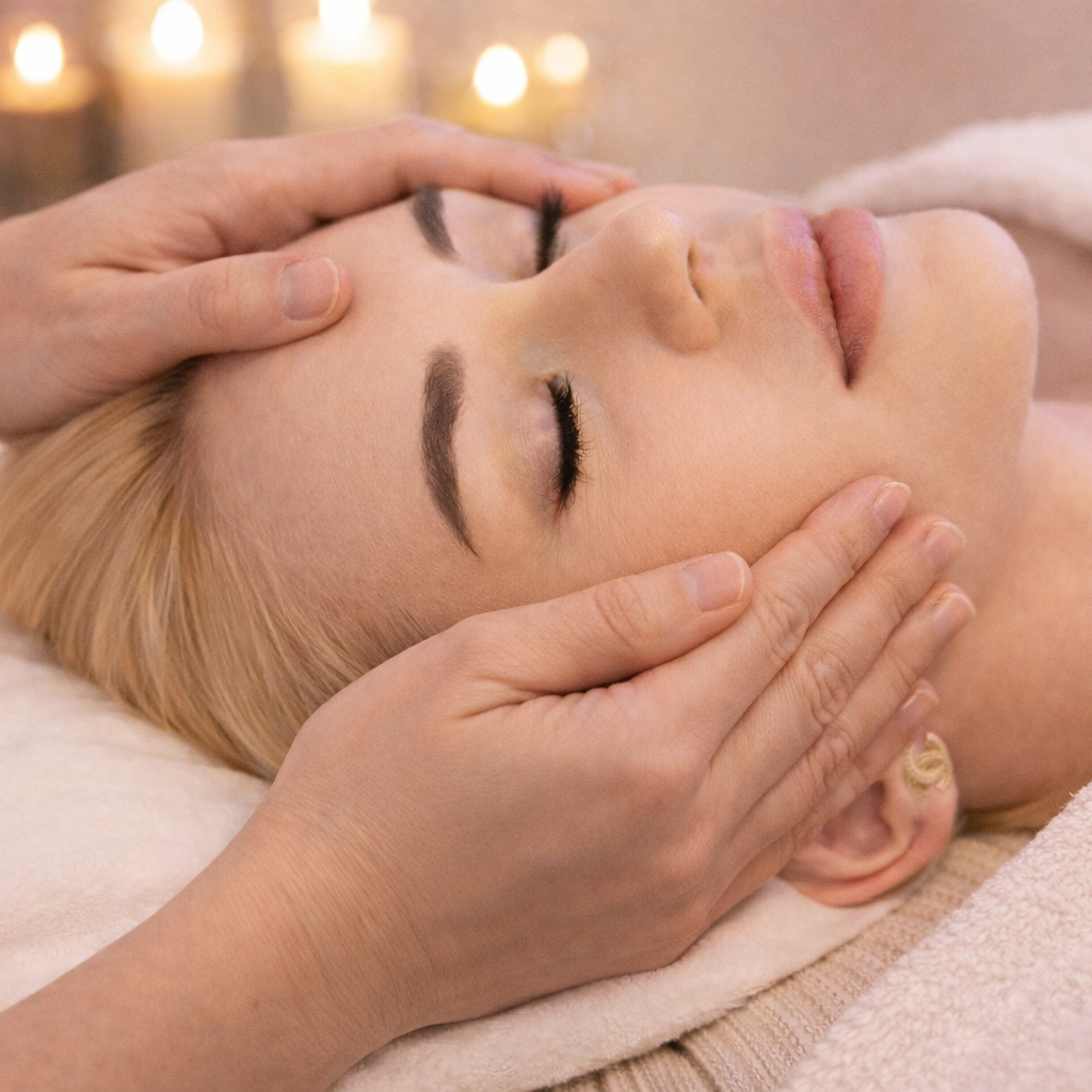 Facial masage / Masáž obličeje - 30 min