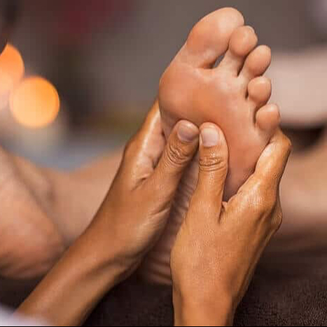 Fußmassage