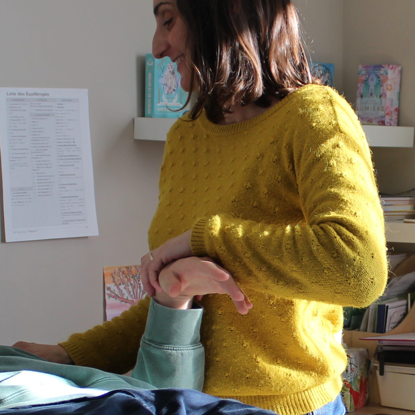 séance de kinésiologie