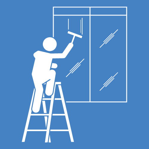 Nettoyage de vitre simple - Sur devis