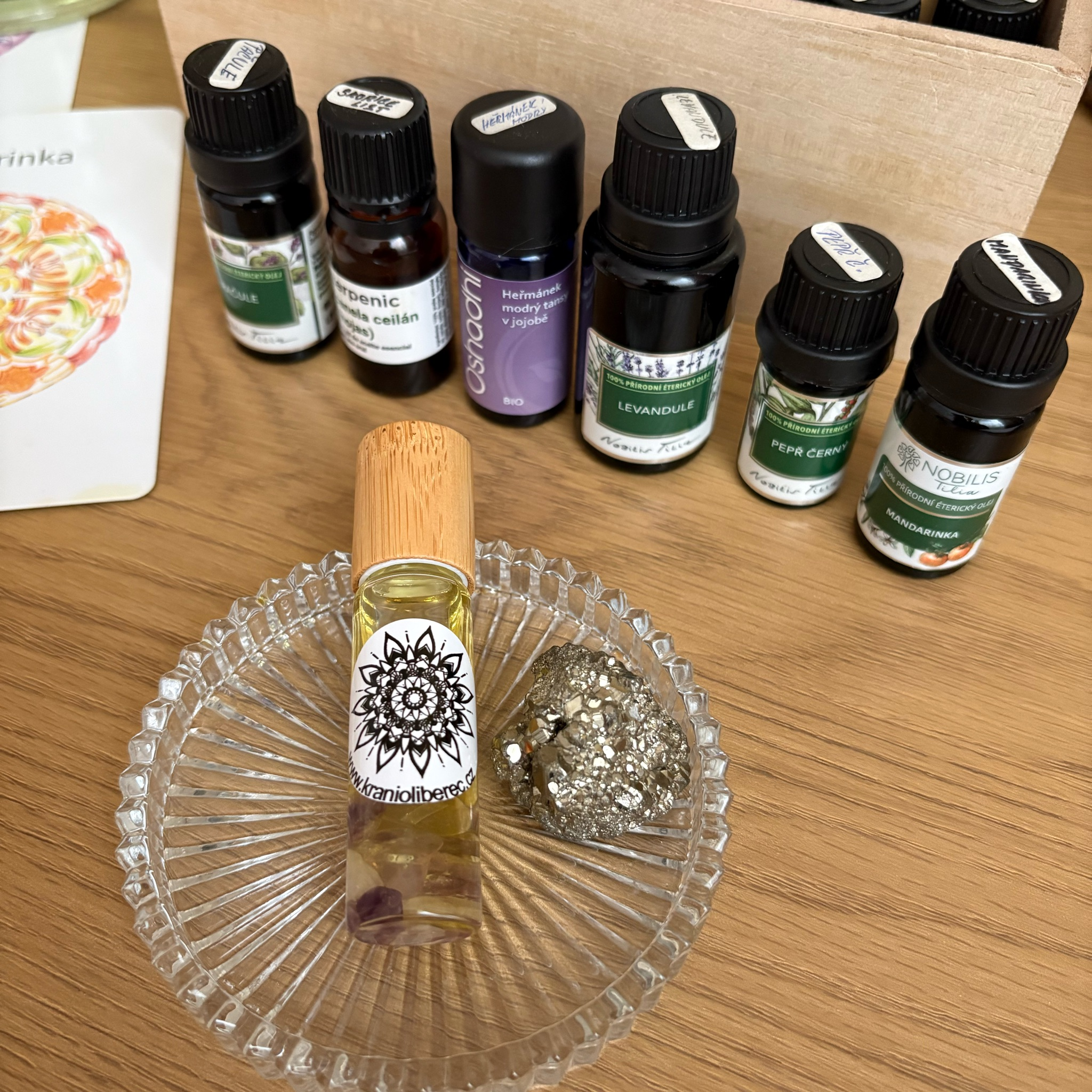 Kraniosakrální terapie + osobní aromaterapeutická směs