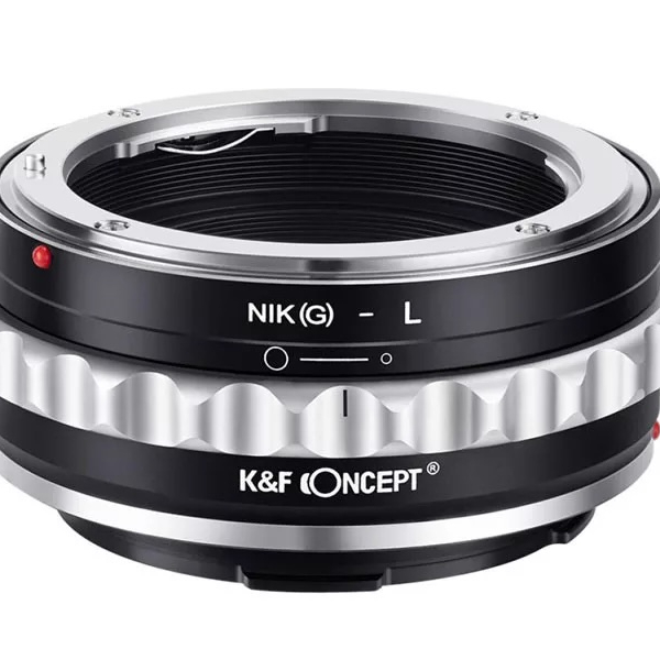 K&F Concept Nikon F (G) objektívekhez - Leica L vázakra - 2
