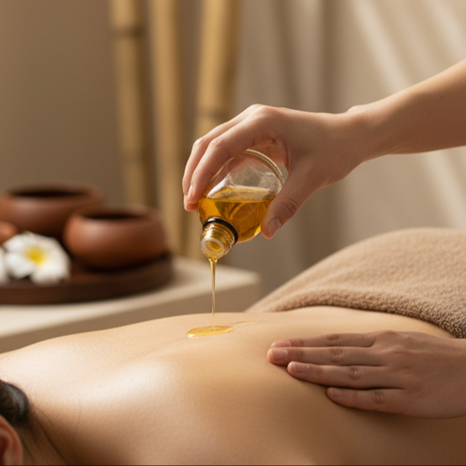 Masáž arganovým olejem - 60 minut