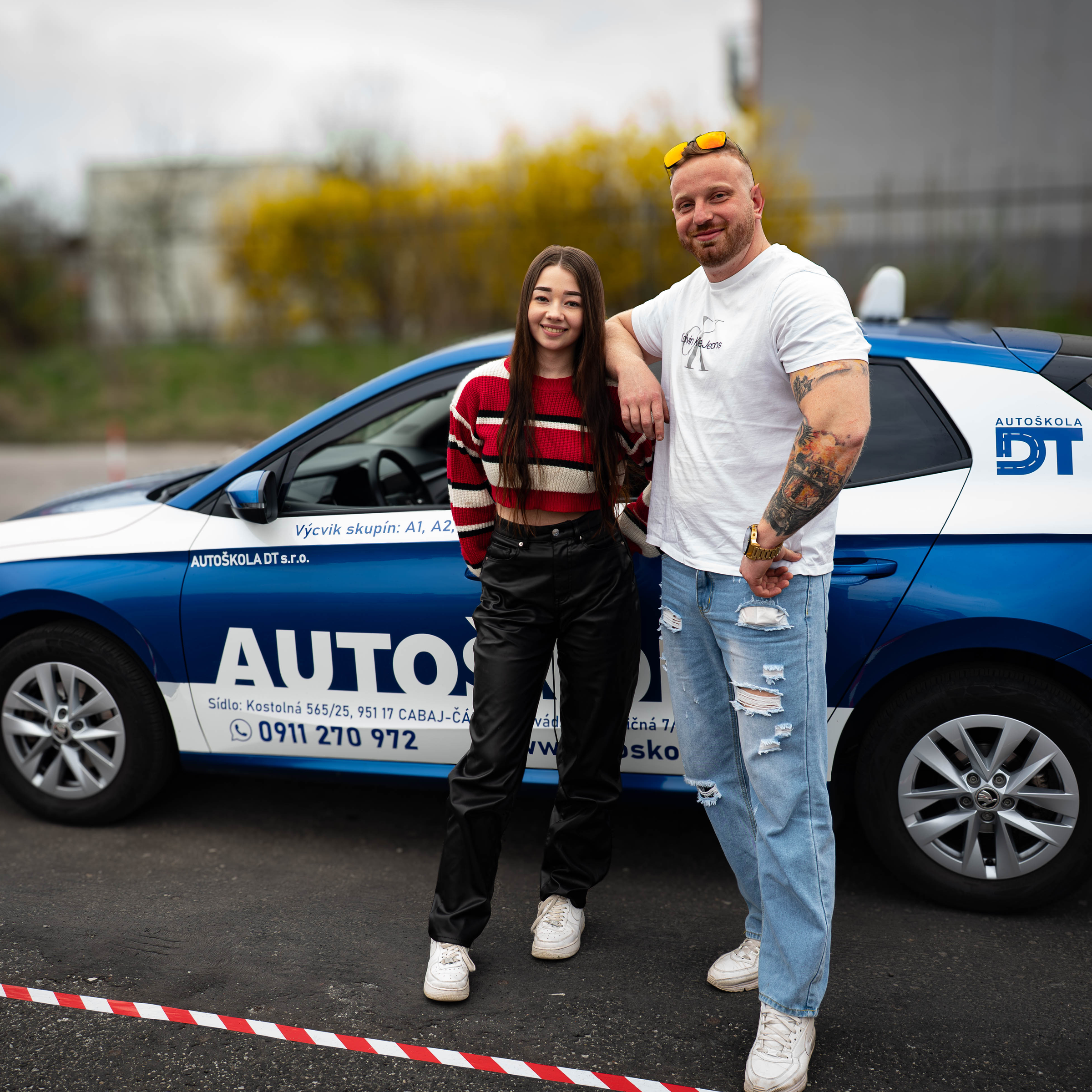 1. jazda na autocvičisku (pre skupinu B)