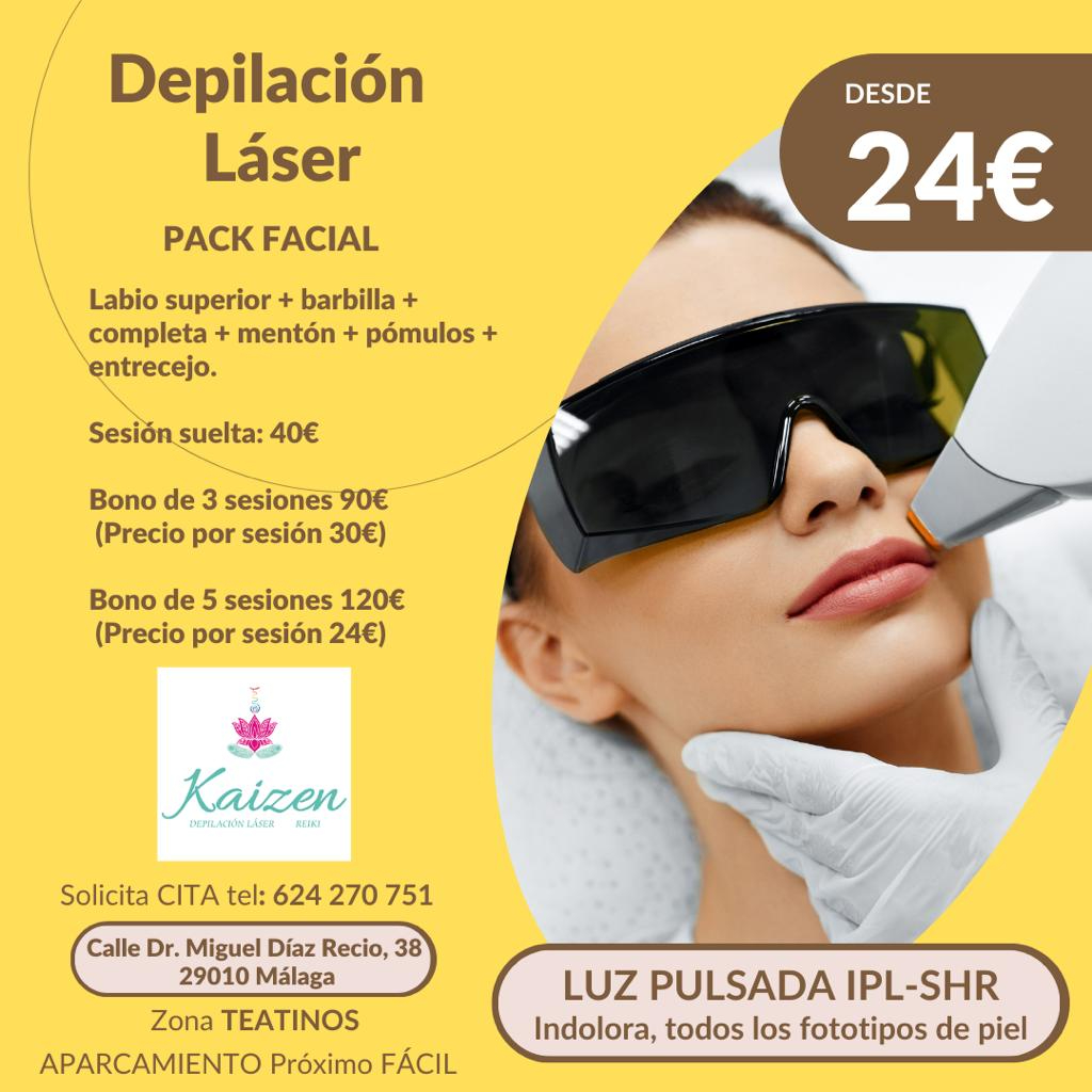 Bono 3 se. Pack Facial