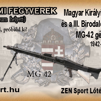 MG-42 Géppuska teljes heveder csomag