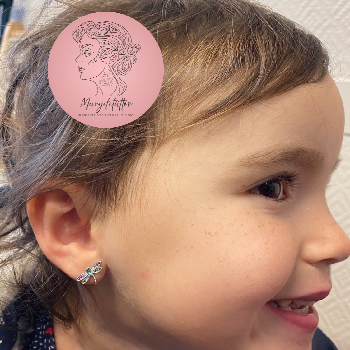 Lobes d’oreilles (À partir de 4 ans)