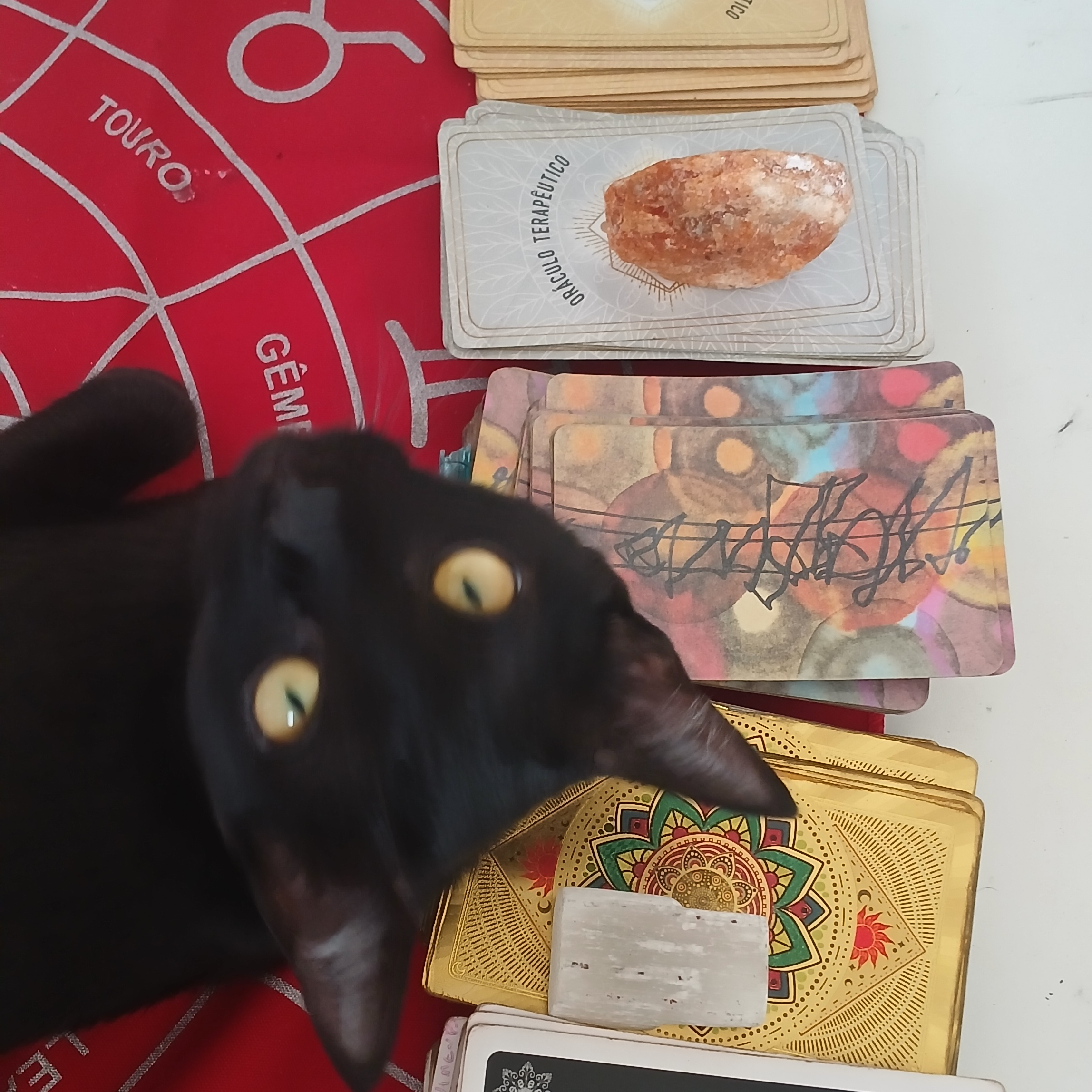 Sessão de tarot convencional