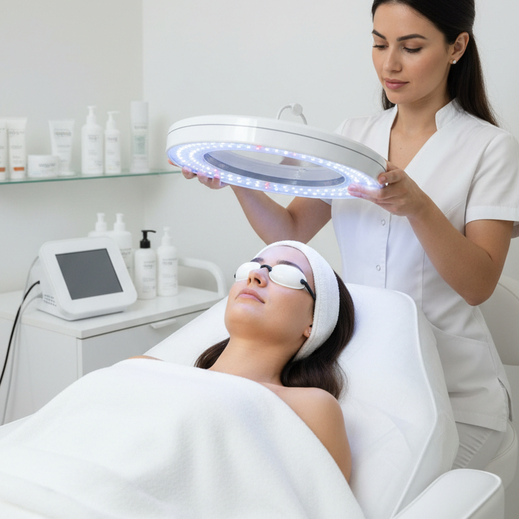 LED světelná terapie