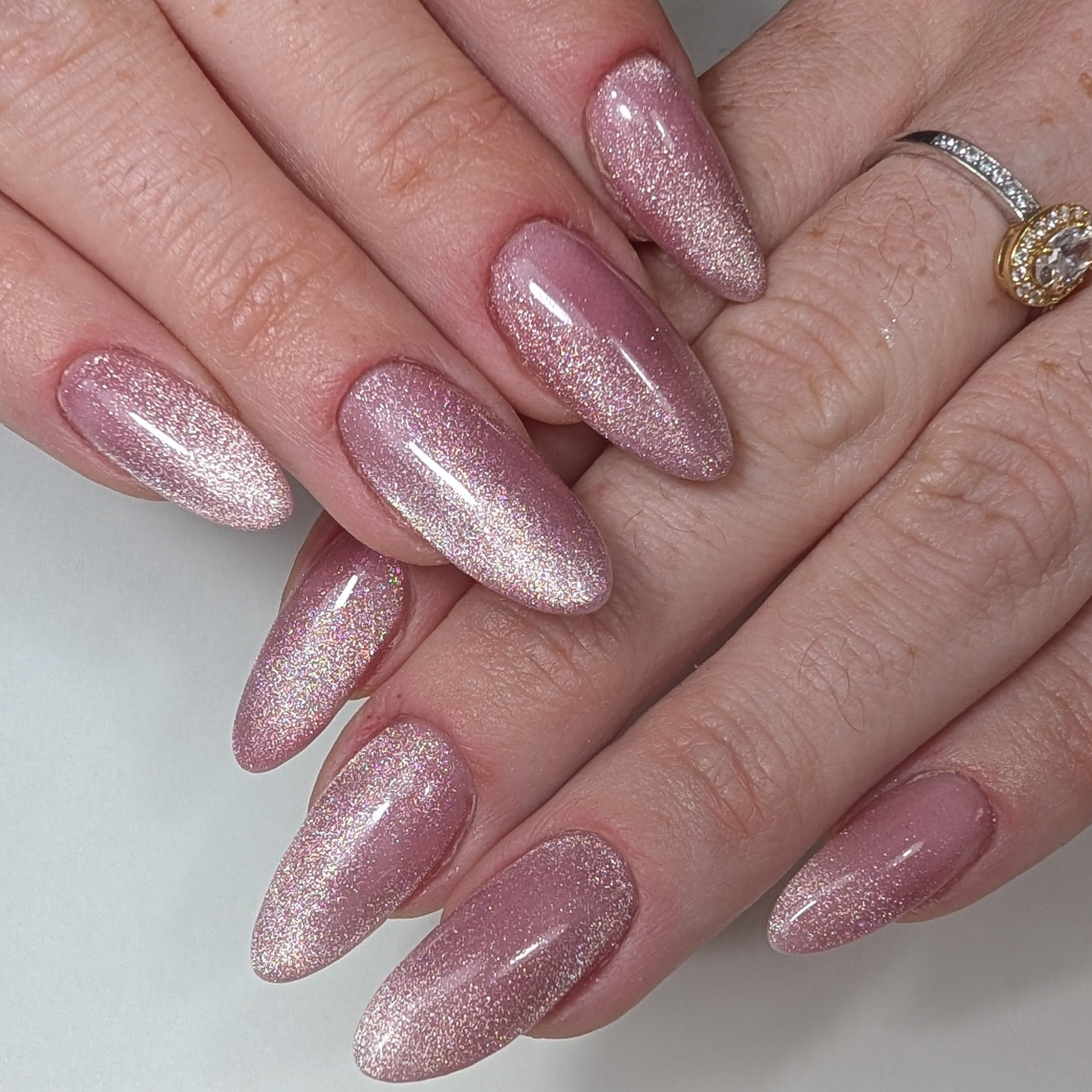 Remplissage gel+ couleur unie