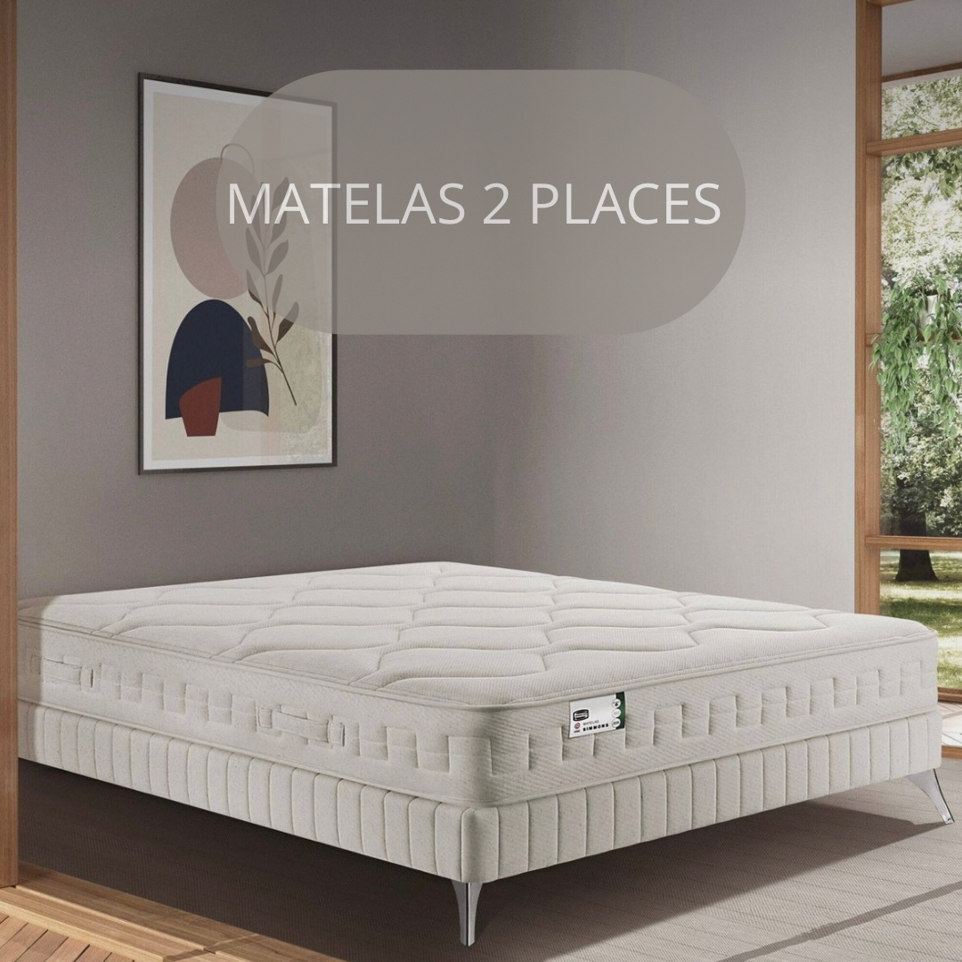MATELAS 2 PLACES (INJECTION/EXTRACTION + VAPEUR ANTI BACTÉRIES)