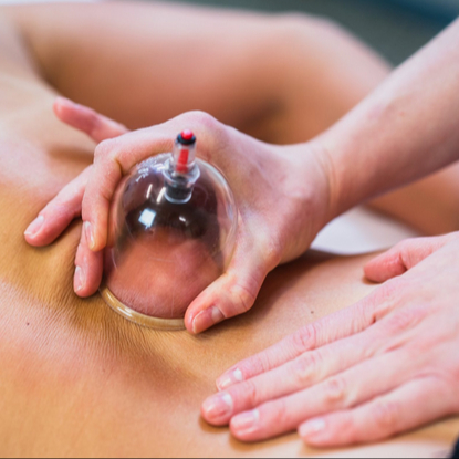 Banková masáž chrbta (30 min)