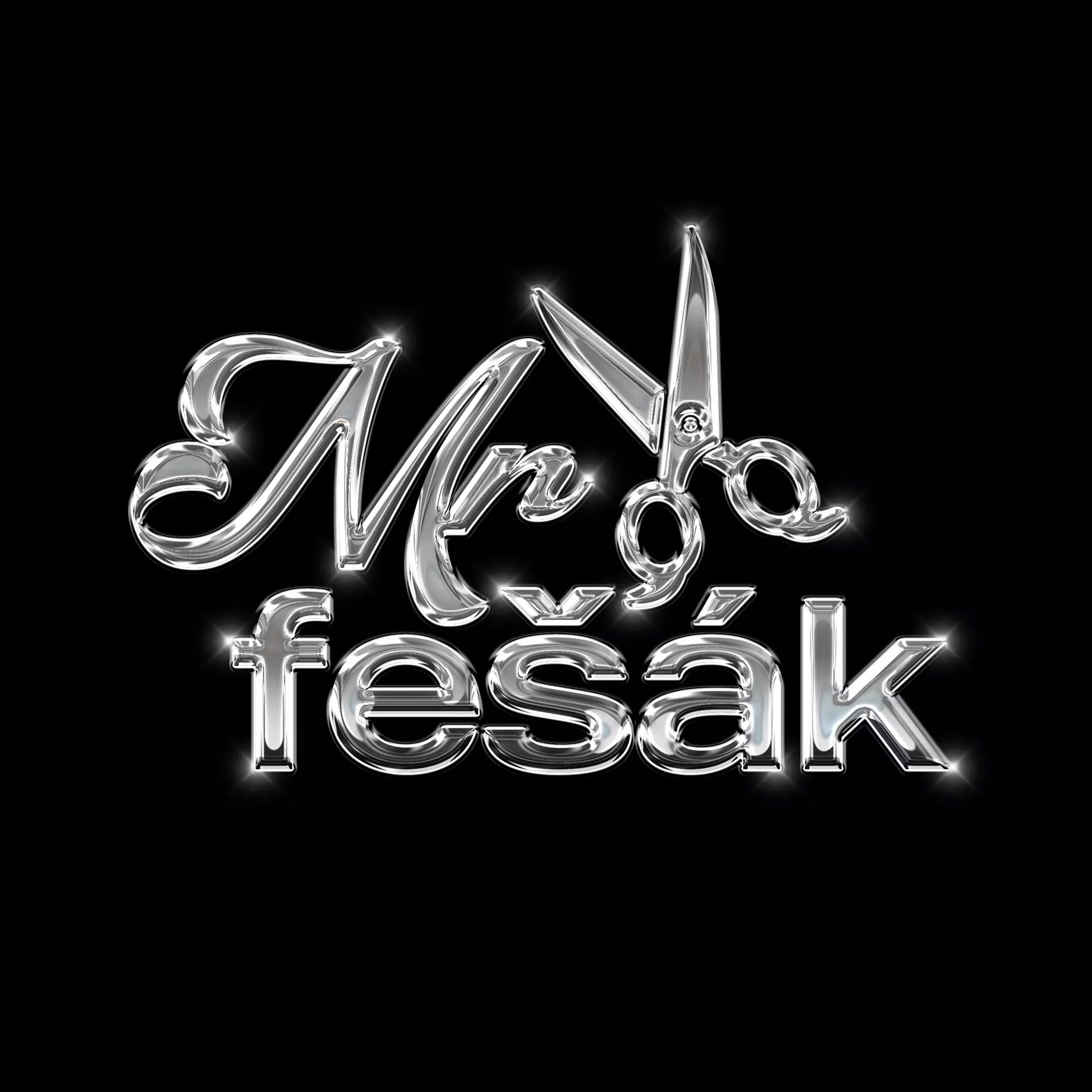 Vousatý fešák (pouze vousy)