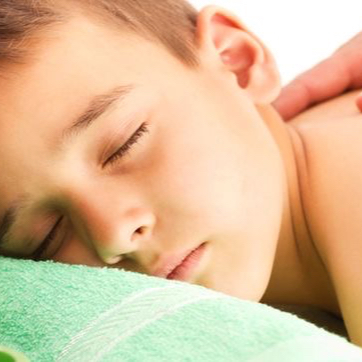 Masáž pro děti nebo dorost