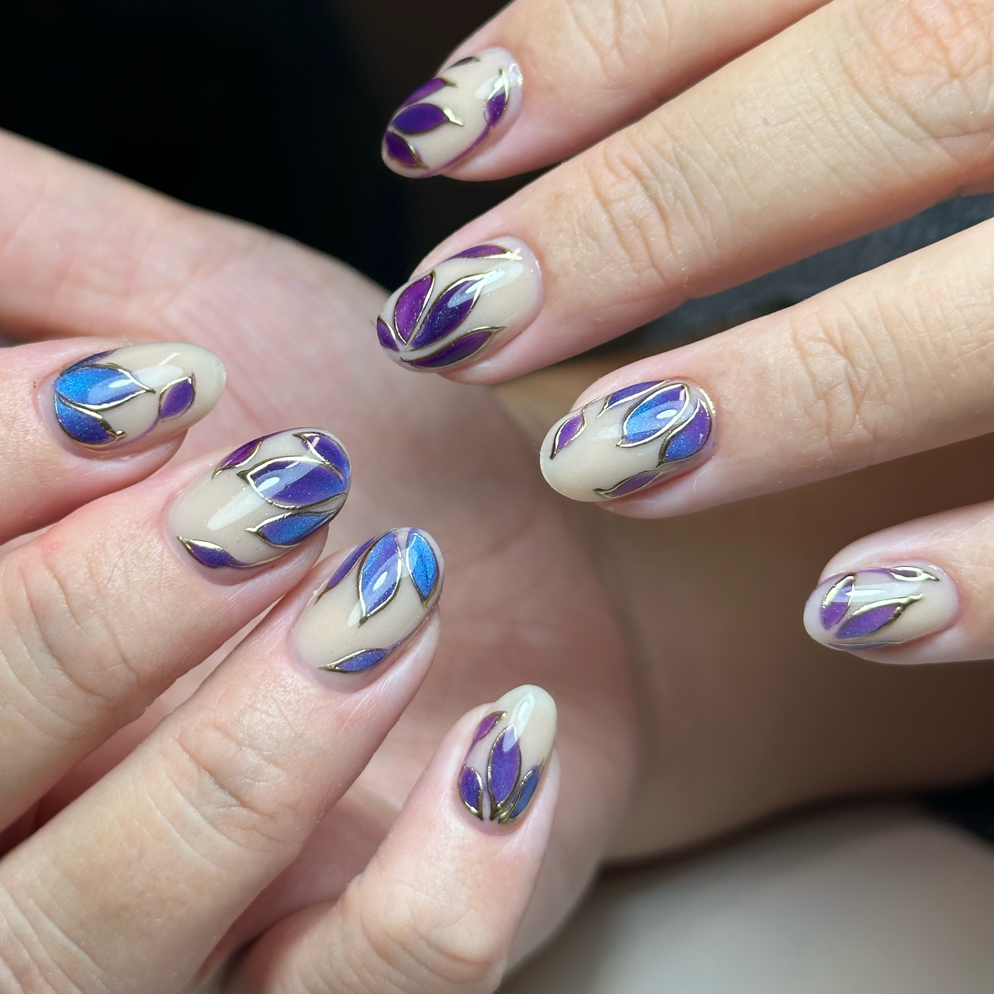 Gel mão, decoração completa