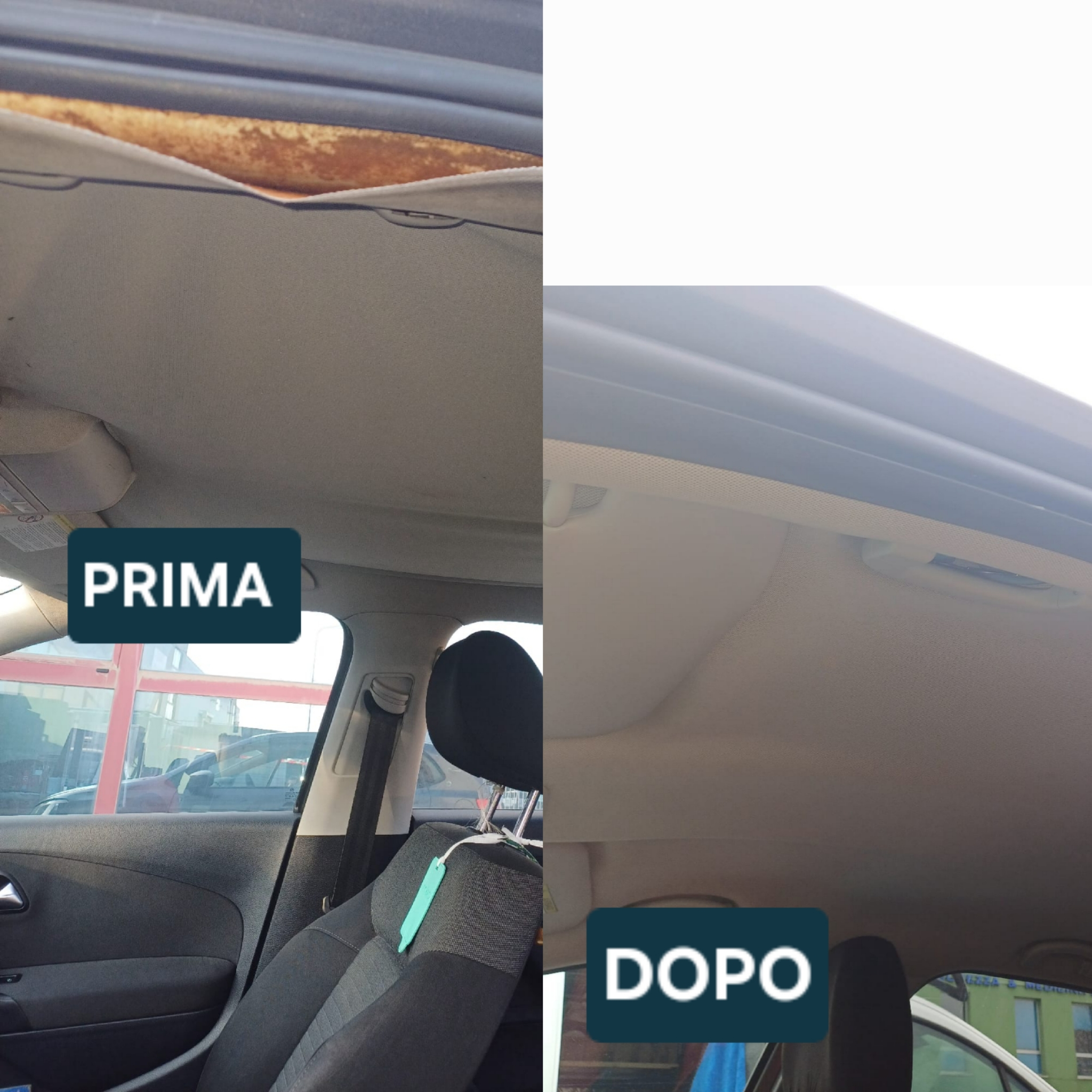 Rifacimento tetto auto