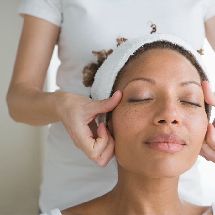 Indická masáž hlavy