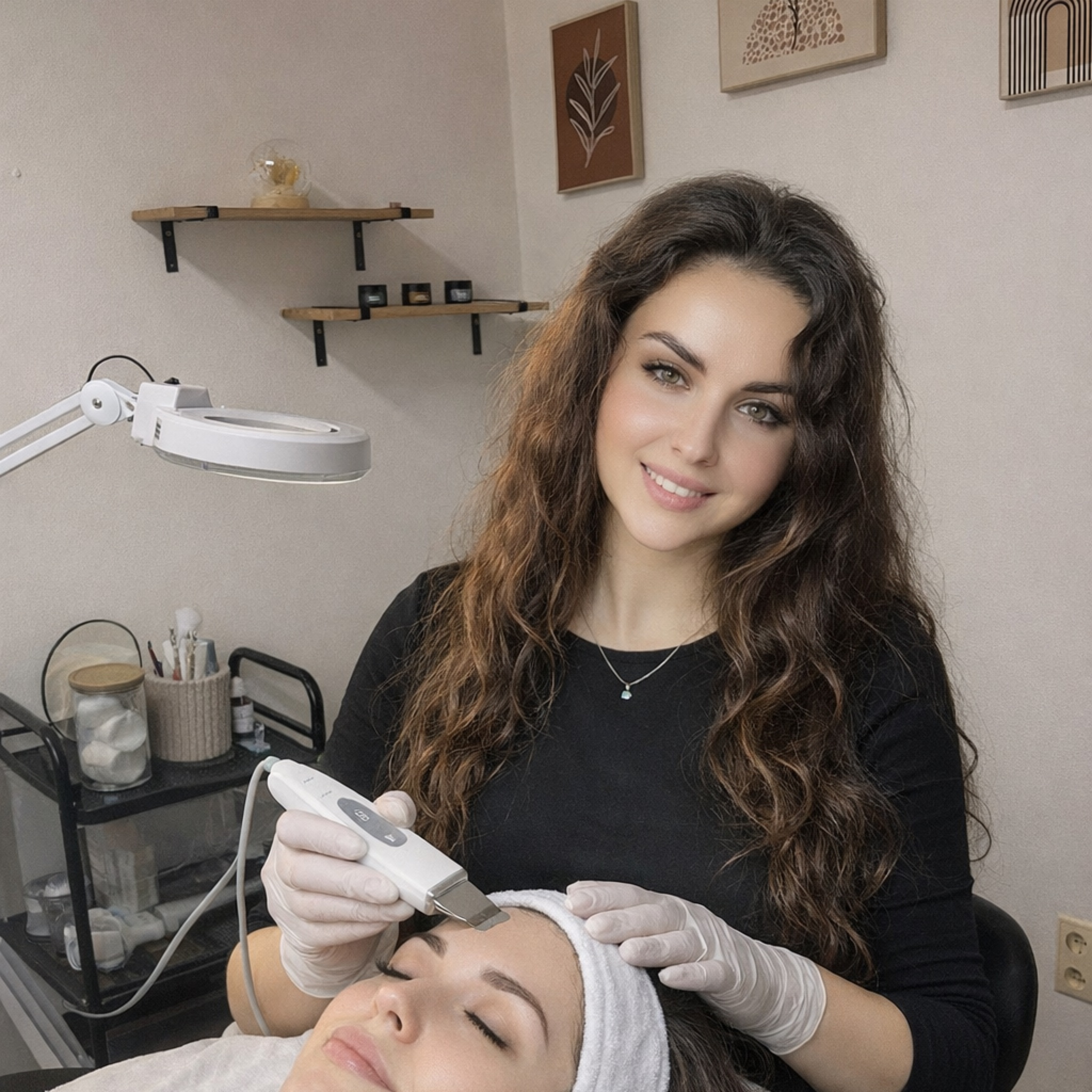 Hloubkové čištění ultrazvukovou špachtlí