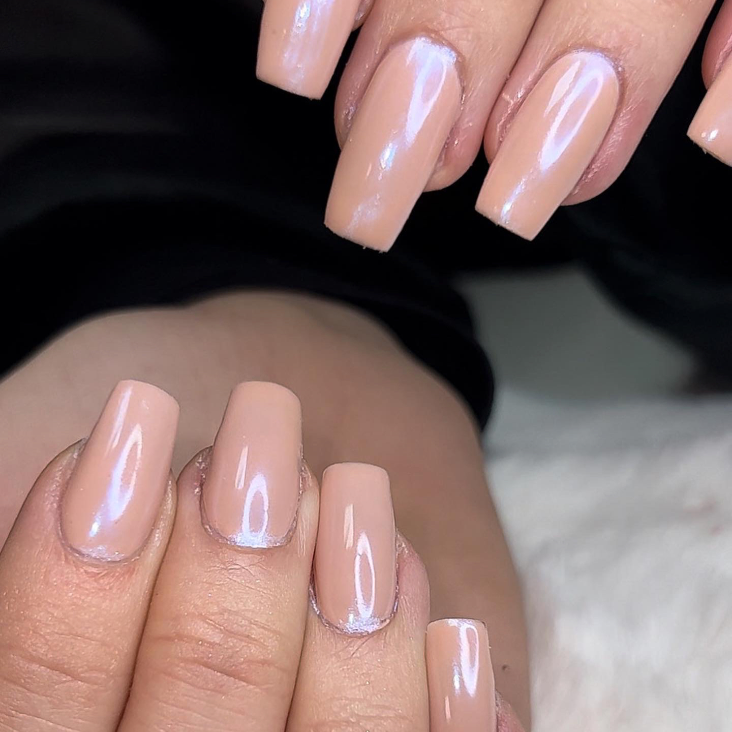 POSE AMÉRICAINE AVEC COULEUR UNIE