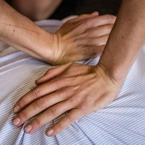 Séance de shiatsu (suivi)