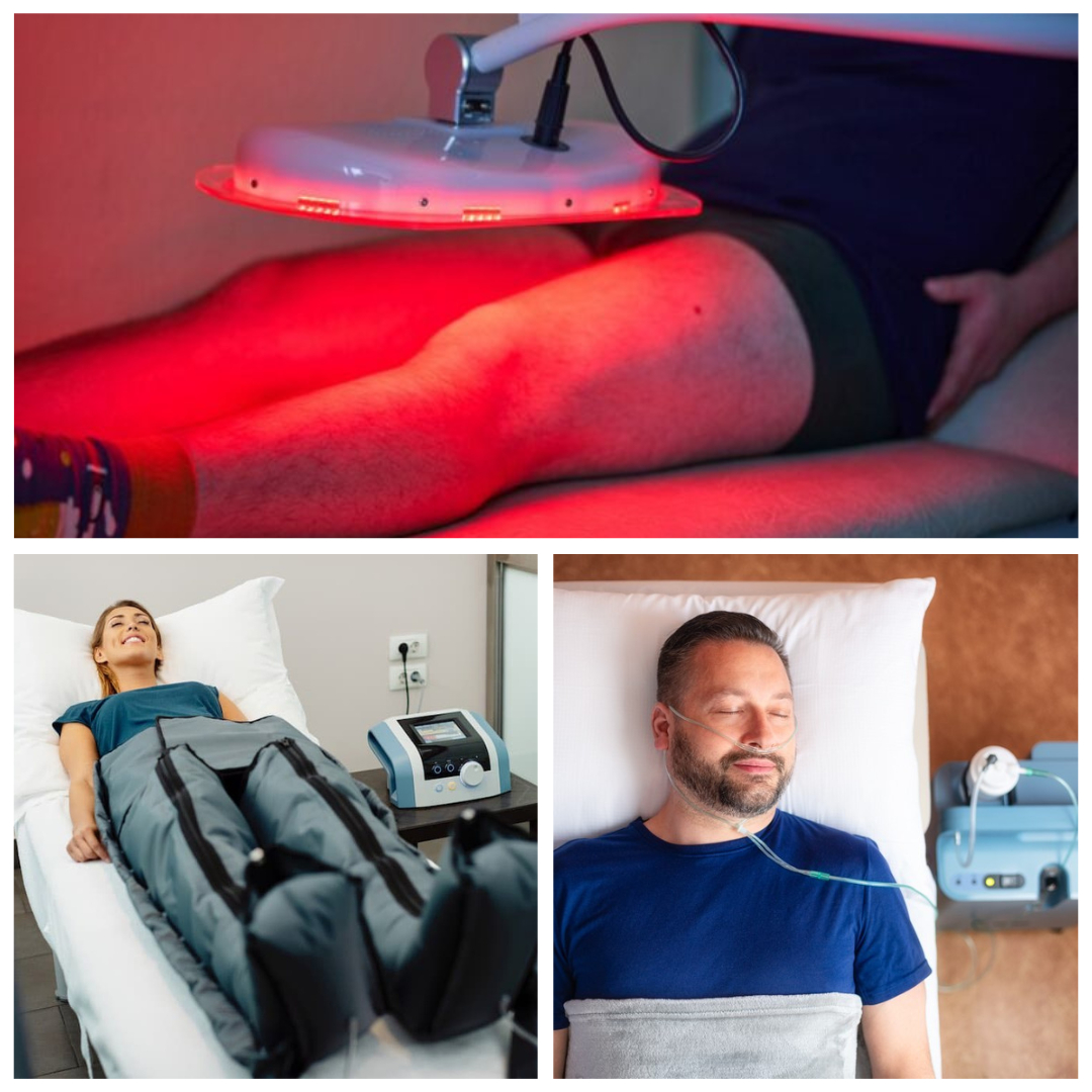 KOMBINÁCIA: Lampa + Nohavice + Kyslík (15 min)