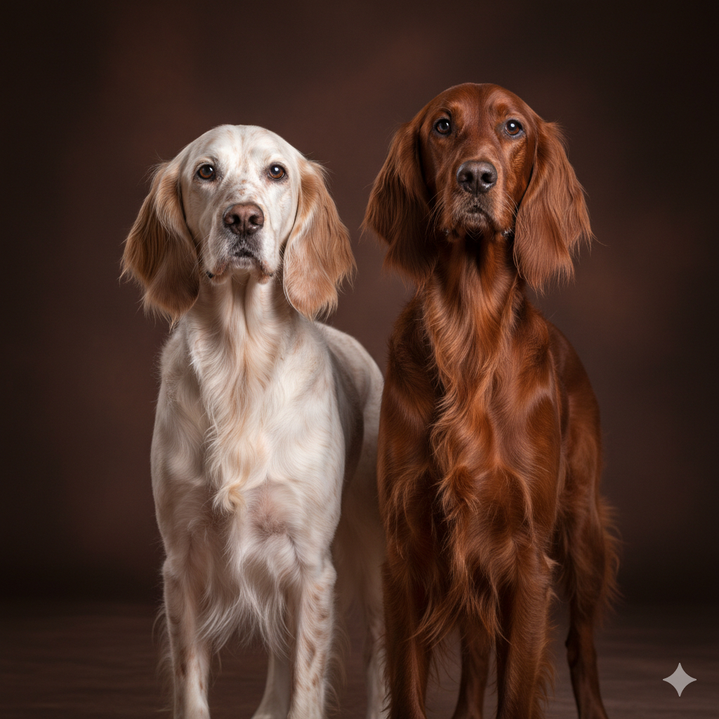 Setter inglés y Setter irlandés (Solo baño)