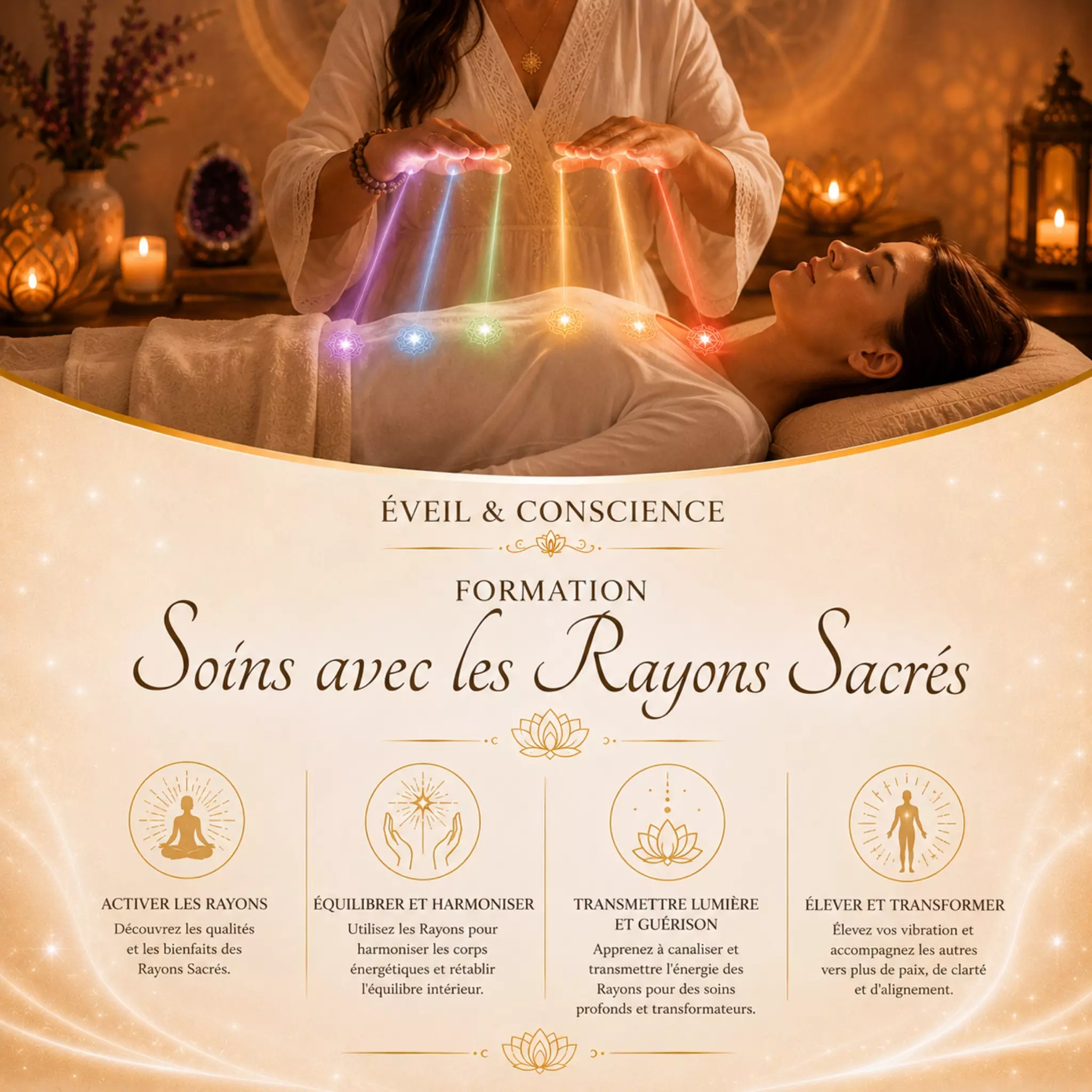 Formation Privée: Soin avec les Rayons Sacrés