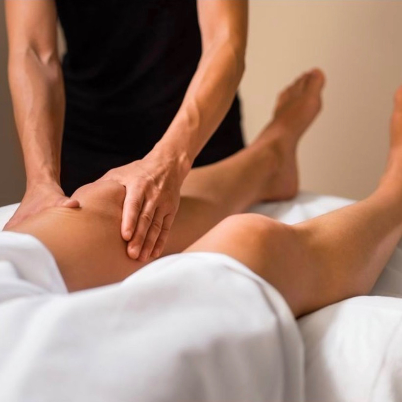 Masáž - záda šíje a nohy