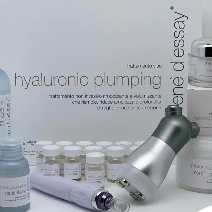 Hyaluronic plumping