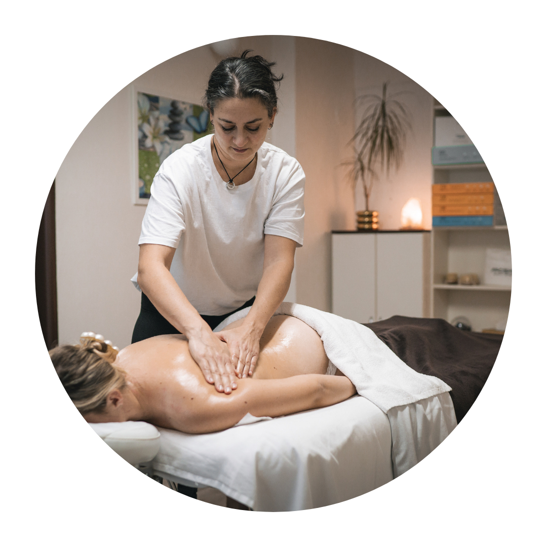 Masáž zad a šíje 60 minut