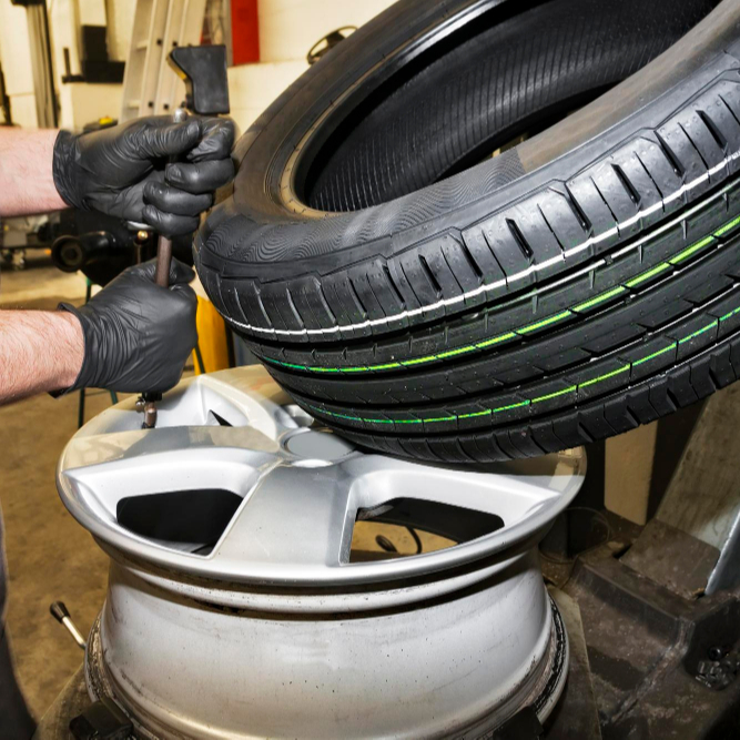 Přezutí + vyvážení (osobní)