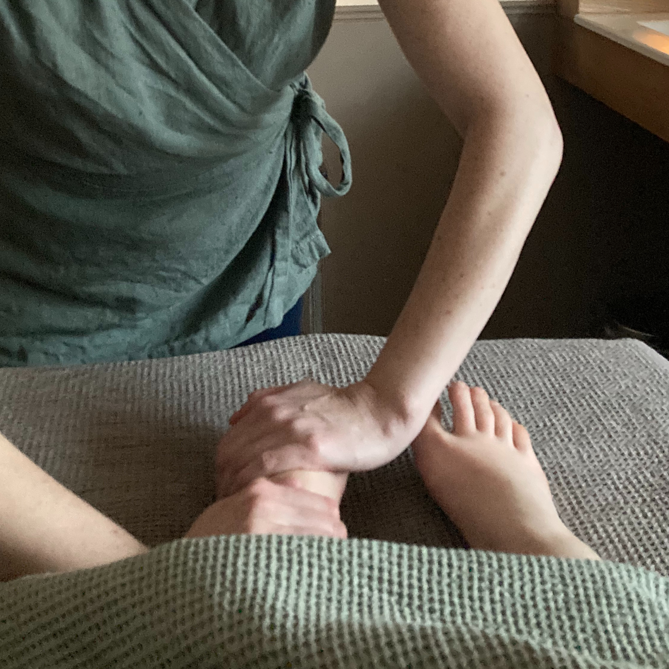 Réflexologie plantaire