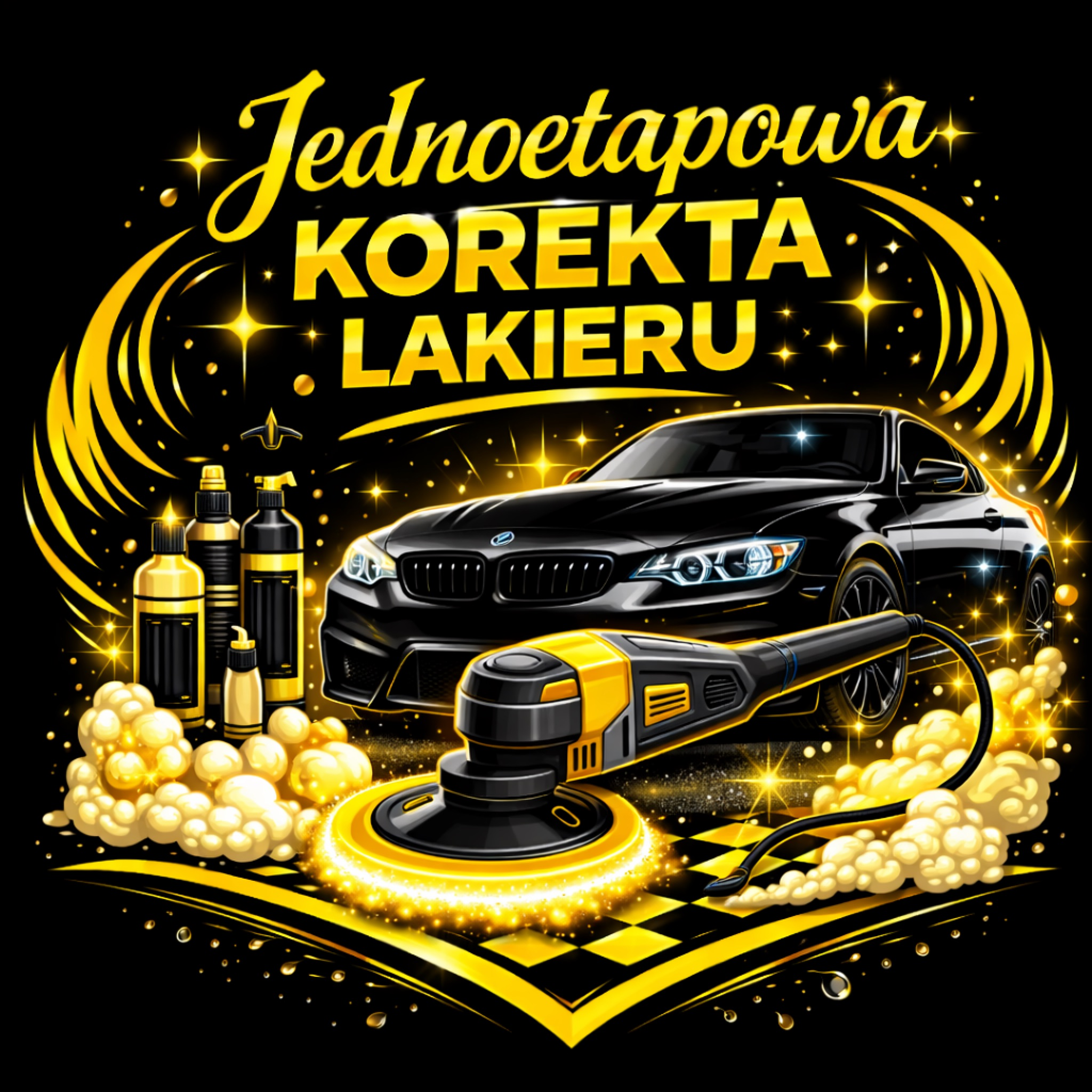 Jednoetapowa korekta lakieru