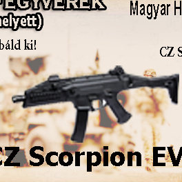CZ Scorpion EVO 3 teljes tár csomag