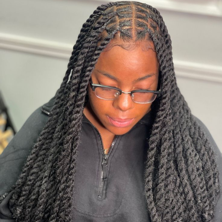 Invisibles locks fesses