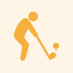 Minigolf hůl + míček 1 až 3 hodiny
