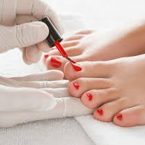 Semi permanent pieds avec RETRAIT D'AILLEURS