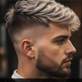 Hajvágás + szakálligazítás + festés / Haircut + Beard trim + Col
