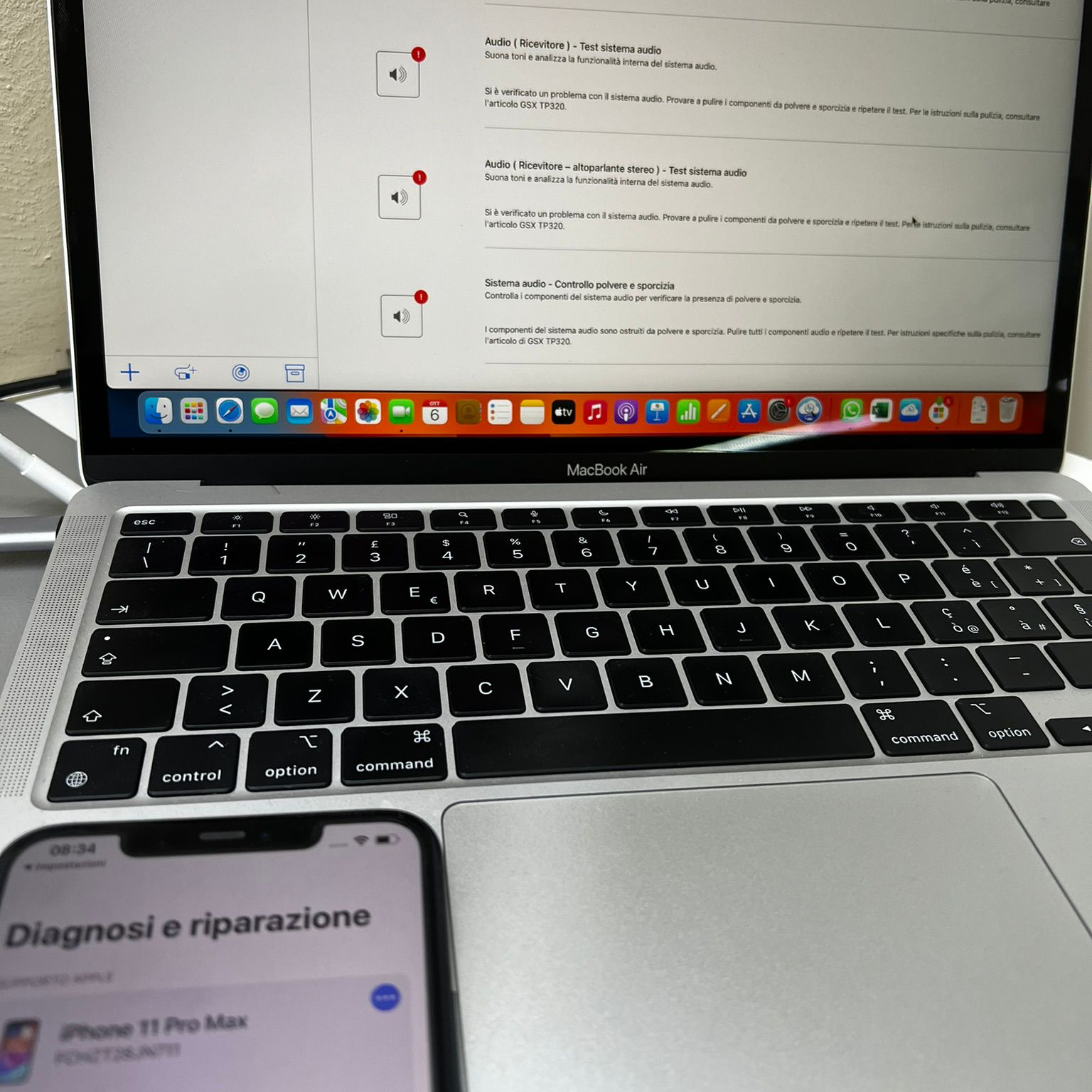 Riparazione dispositivi iPhone/iPad/Watch/AirPods 