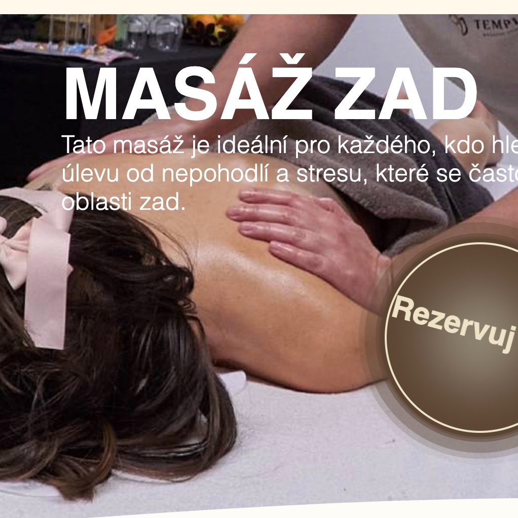 Masáž zad