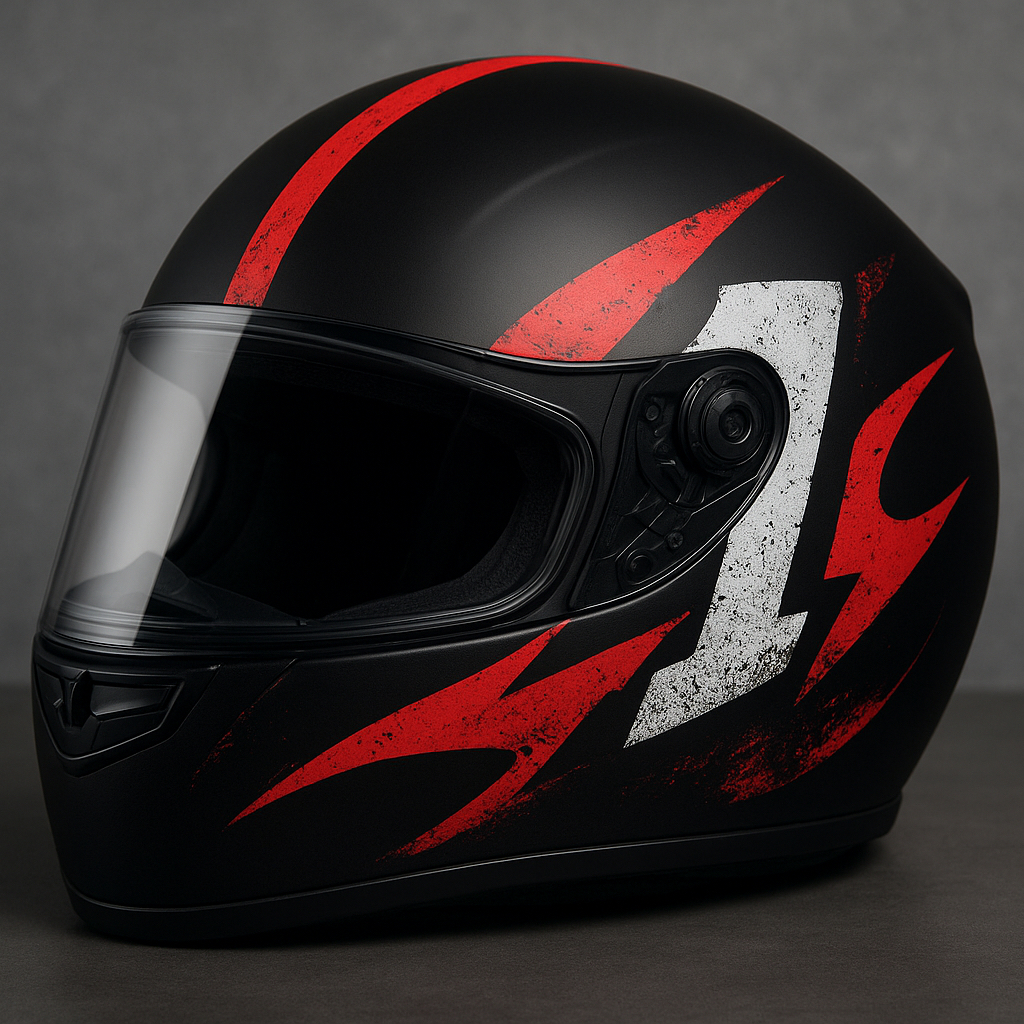 Personnalisation Casque Moto