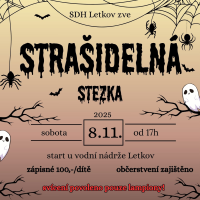 Strašidelná stezka v Letkově